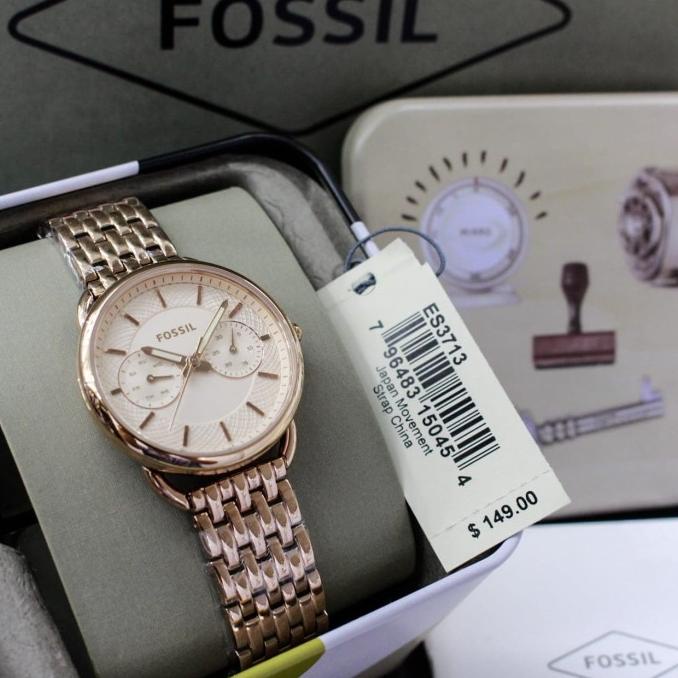 Jam Tangan Wanita Fossil ES3713 / ES 3713 Original Fullset