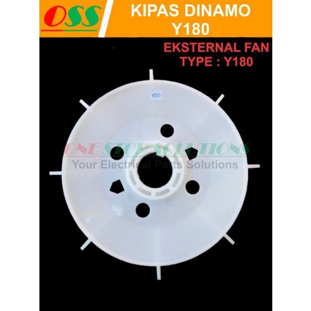KIPAS DINAMO KIPAS MOTOR KIPAS PENDINGIN EXTERNAL FAN DINAMO ELECTRIC Y180