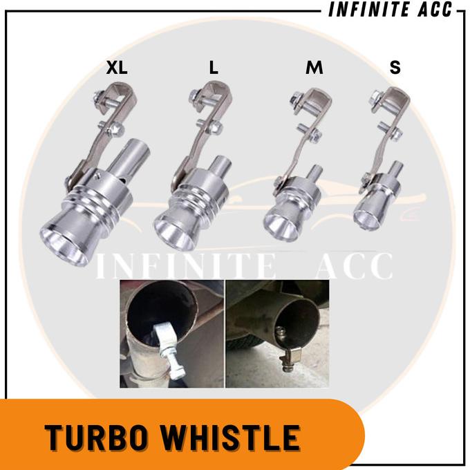 Fake Turbo Sound Whistle Suara Siul Knalpot Muffler Mobil Universal Original
