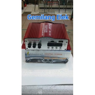 AMPLIFIER POWER MINI RAYDEN RD-100 USB, SD CARD, FM RADIO..