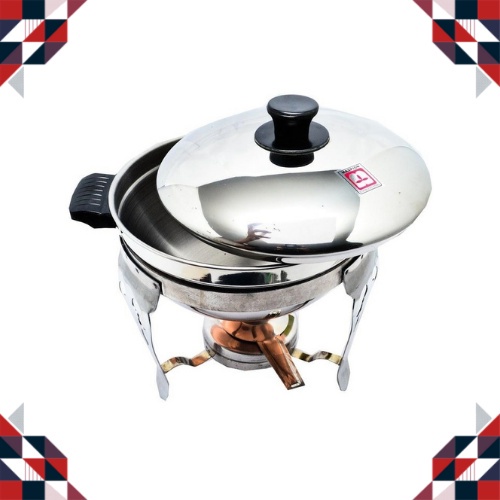 Panci Sop/ Panci Sayur/ Deep Soup Bowl Maxim Stainless / Tempat Prasmanan Bulat/ DEEP SOUP BOWL 22