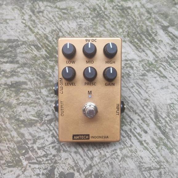 FREE ONGKIR PREAMP GITAR rasa MARSHALL LEAD CHANNEL handmade AMTECH efek gitar bass