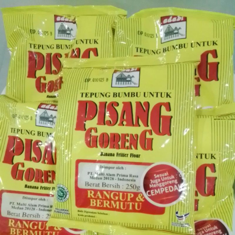 

Tepung Pisang Goreng Adabi 250gr