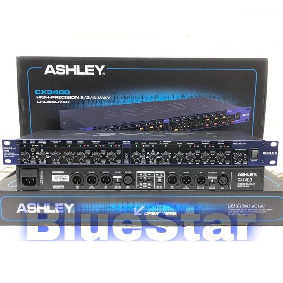 Crossover Ashley CX 3400 Original Ashley CX3400 With Limiters Super X Pro