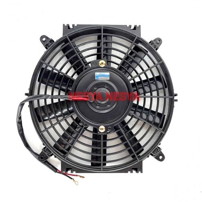 kipas motor extra fan kondensor radiator ac mobil 24v - 24 volt - 10" best