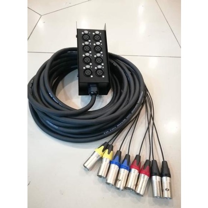 GARANSI Kabel Snake 8ch 30m cable snake 8 ch plus box