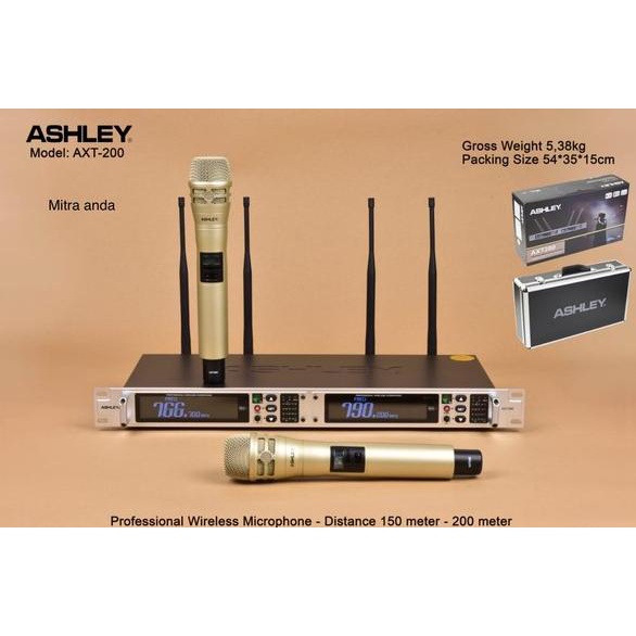 mic wireless ashley AXT200