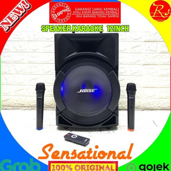 SALE Speaker Portable Wireless Noise 899 Aii Original 12 inch Bluetooth - USB