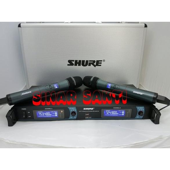 Mic Wireless Shure UHF-X7 ( Handheld )