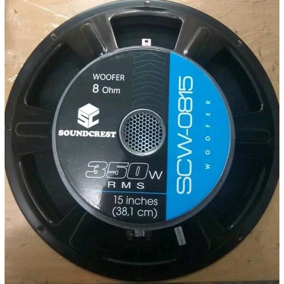 BEBAS ONGKIR SPEAKER 15 INCH SOUNDCREST 350 WATT SPEAKER 15 IN SOUNDCREST 350 WATT ORIGINAL ASLI