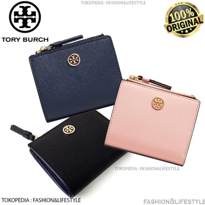 Tory Buch Robinson Mini Wallet - Tory Burch Original 100% Authentic