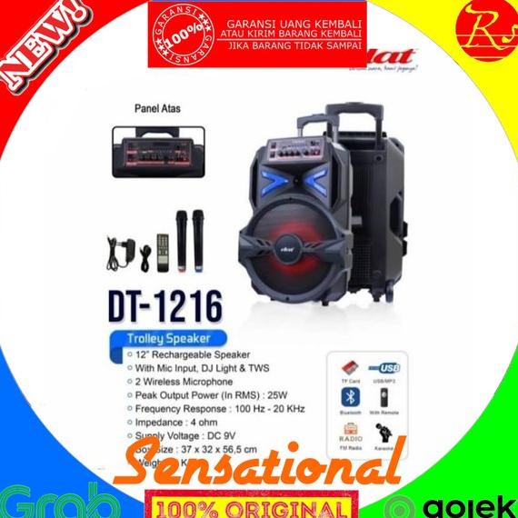 Speaker aktif portabel dat dt1216 12 inch