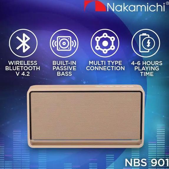 ORDER SEKARANG nakamichi nbs 901 spekaer wireless portable bluetooth original garansi resmi