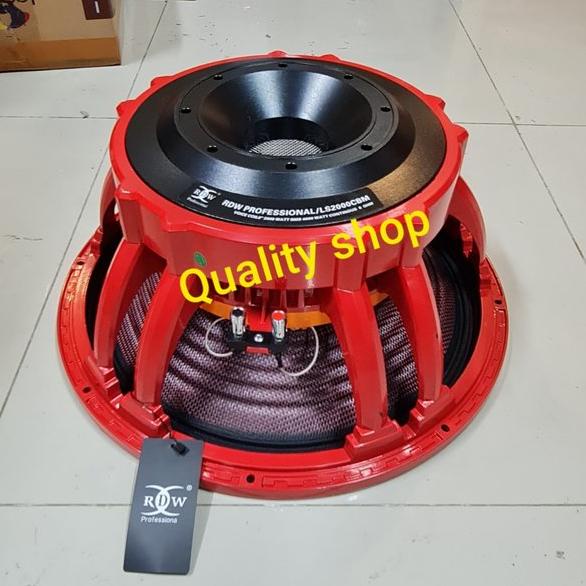 BEBAS ONGKIR Speaker Komponen RDW 18 LS 2000 CBM / 18LS2000 CBM / LS2000 CBM - 18 inch (CARBON)