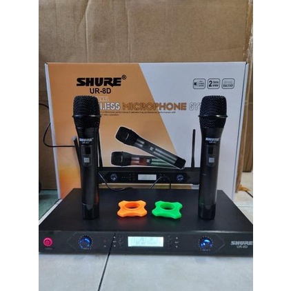 GARANSI Murah Mic Wireless Shure UR 8D  Handheld