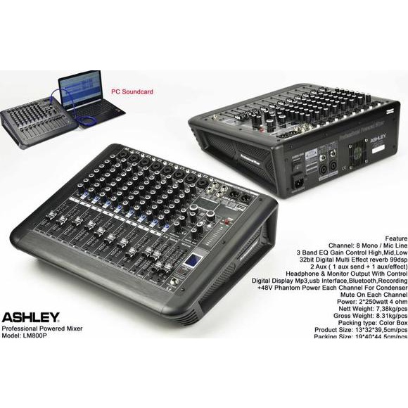 mixer power ASHLEY LM800