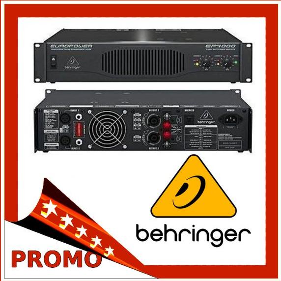 Power Behringer EP4000 Amplifier EuroPower EP 4000 Original