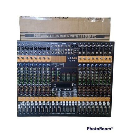 DISKON Mixer Audio GT LAB G16 16CH GTLAB G 16 BY RDW ORIGINAL