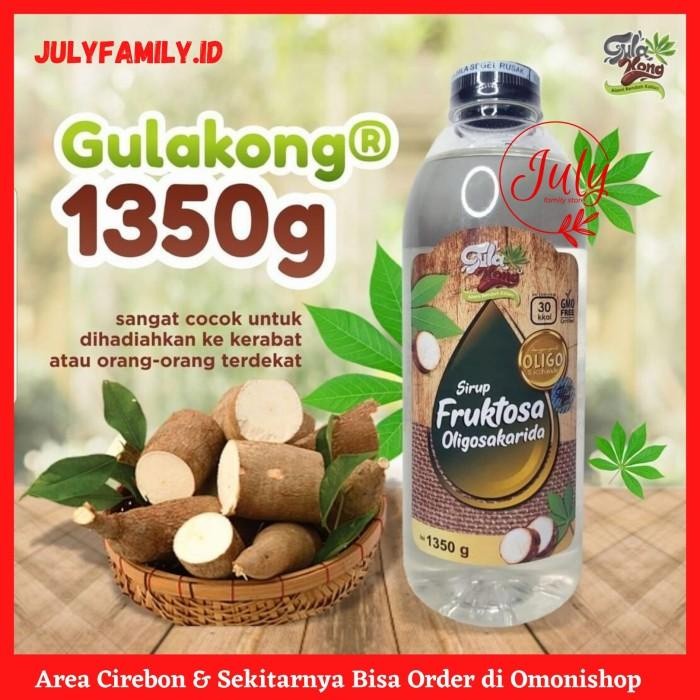 

PX633 Gulakong Gula Kong Singkong Organik 1350gr Gulan Rendah Kalori