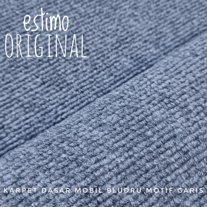 ;&;&;&;&] Karpet Dasar Mobil Bludru Motif Garis Lebar 2 Meter Panjang 1 Meter