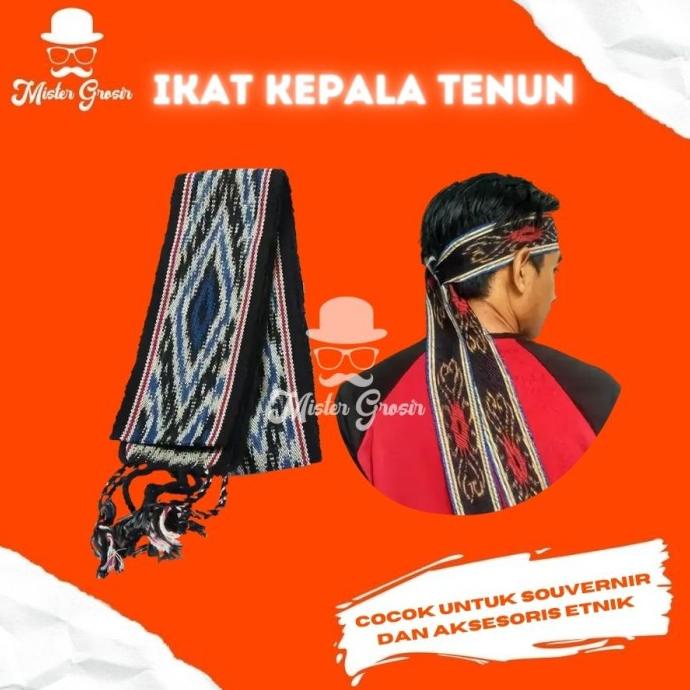 Kain Tenun Ikat Kepala Motif Batik Nusantara Desa Sade Lombok Original