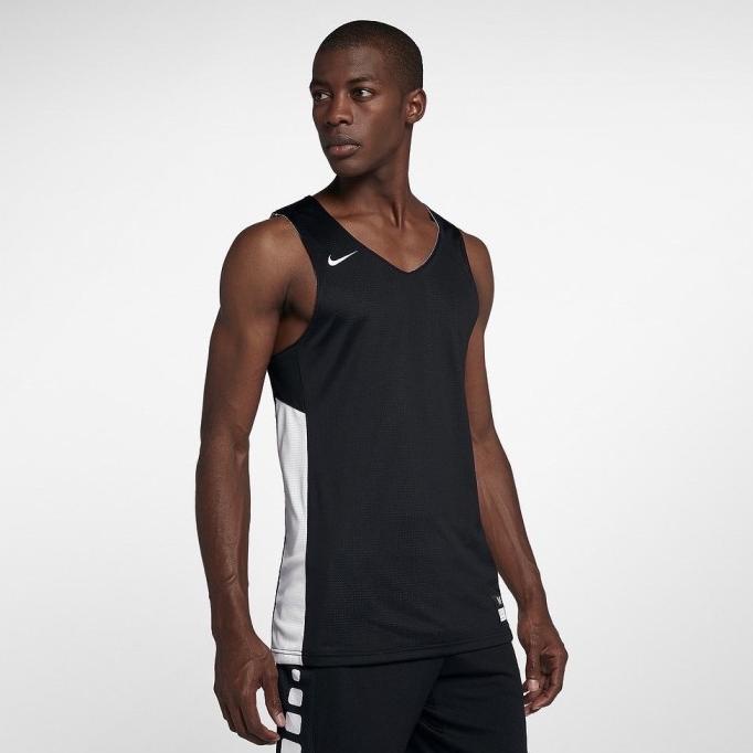 NIKE SINGLET DRY FIT REVERSAIBEL BLACK ORIGINAL%