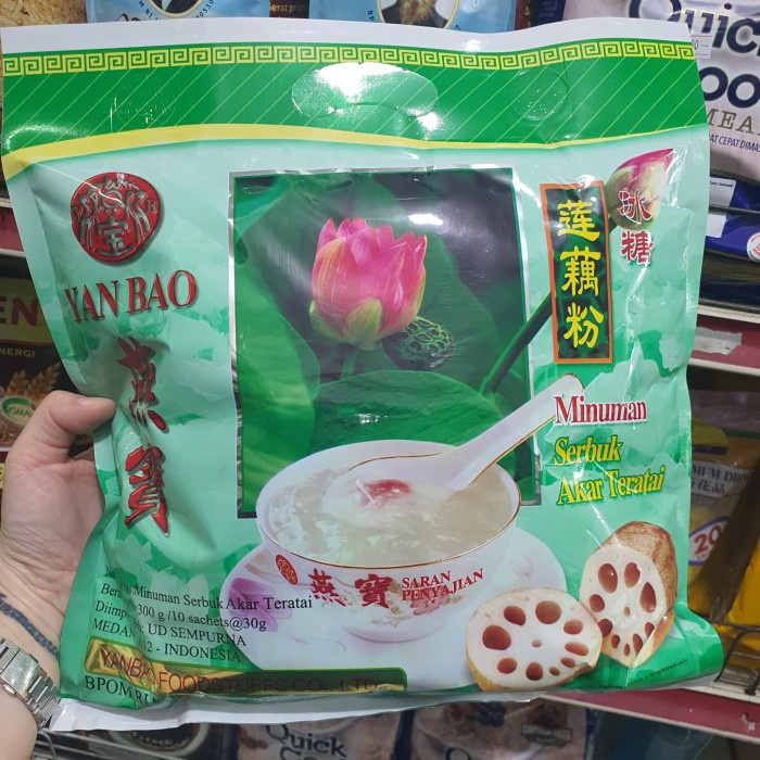 

YAN BAO minuman serbuk akar teratai lotus