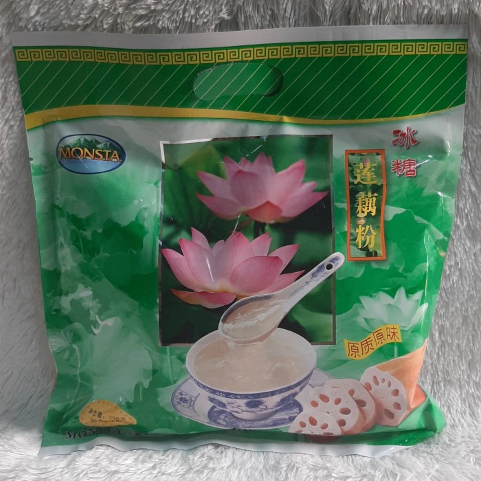 

MONSTA Minuman Serbuk Akar Teratai 300gram isi 10 Sachet