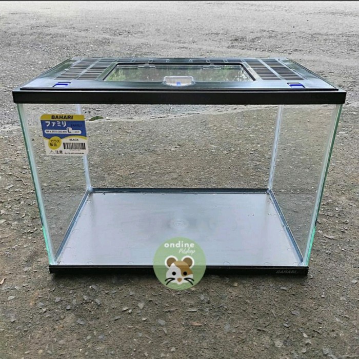 [ONDINE PETSHOP] Akuarium Akrilik Tinggi Plus Tutup