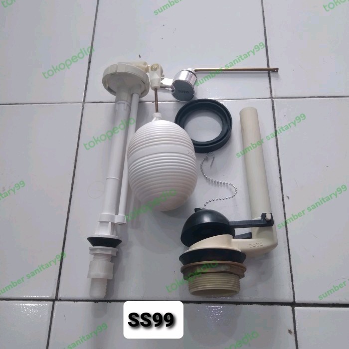 Alat Kloset Toto/Alat Tangki Closet Toto/Pelampung Toto Engkol Depan