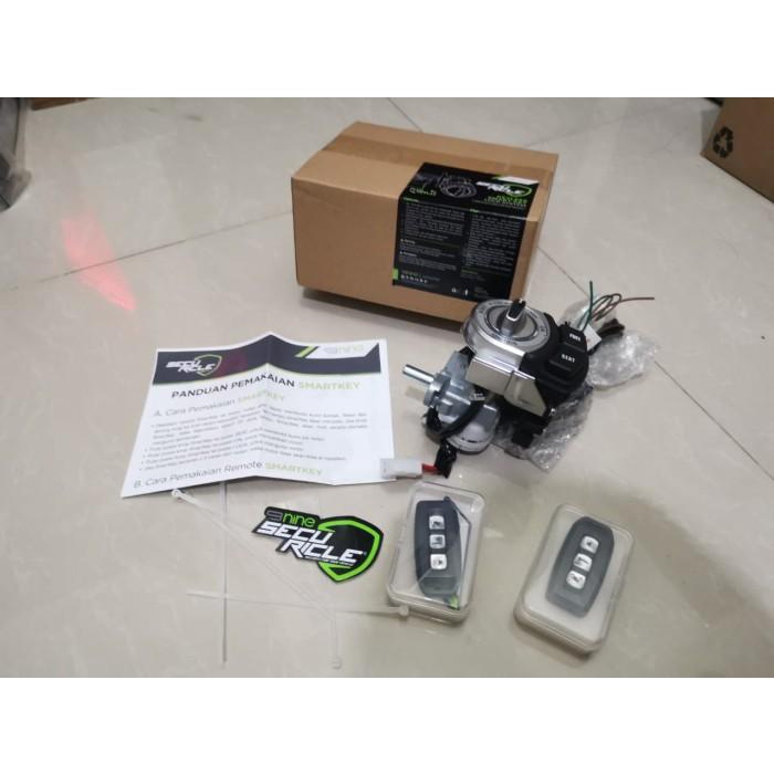 Keyless Remote Smartkey 9Nine Luminos Yamaha Aerox 155 Pnp