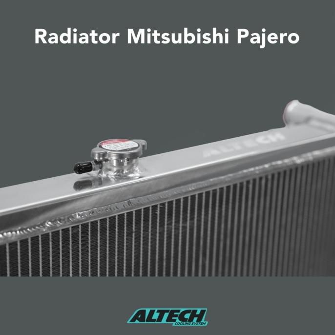 Radiator Aluminium Altech Mitsubishi Pajero V80 V6 Radiator 2Ply  Original