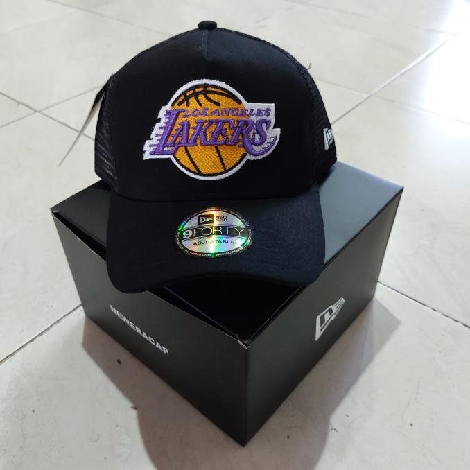 Topi New Era 9Forty LA Lakers Original Terbaru Include Box