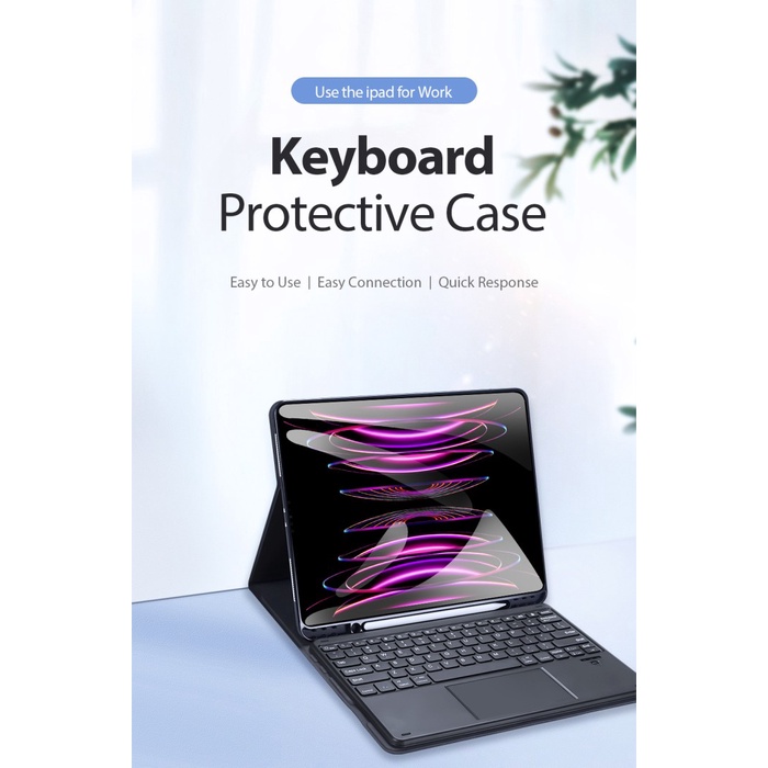IPAD PRO 12.9 2021 2020 DUX DUCIS KEYBOARD CASE ORIGINAL