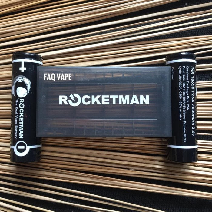 Battery ROCKETMAN 18650 P26A 2600mAh 25A ..FV