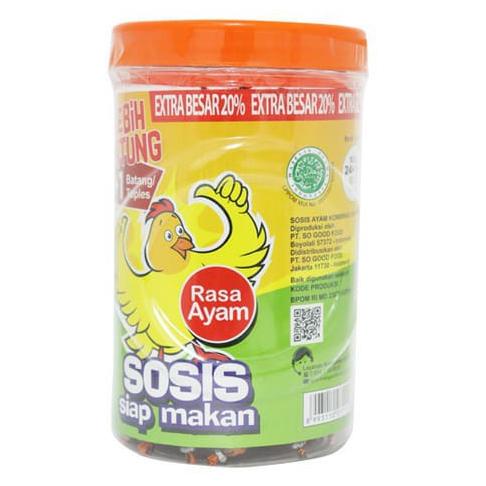 

Viral Sosis So Nice Siap Makan Rasa Sapi/Ayam Isi 24 Pcs Jbt