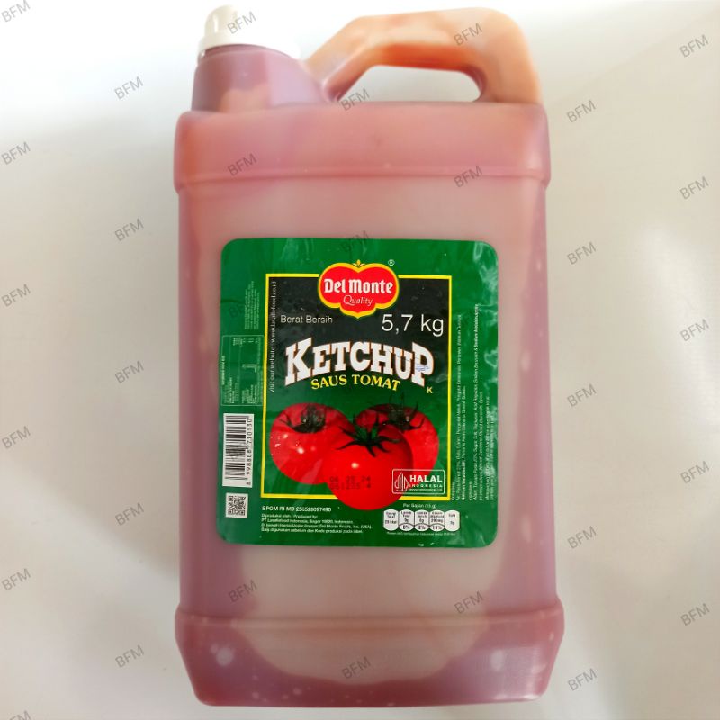 

Del monte Ketchup Sauce Galon 5,7 Kg