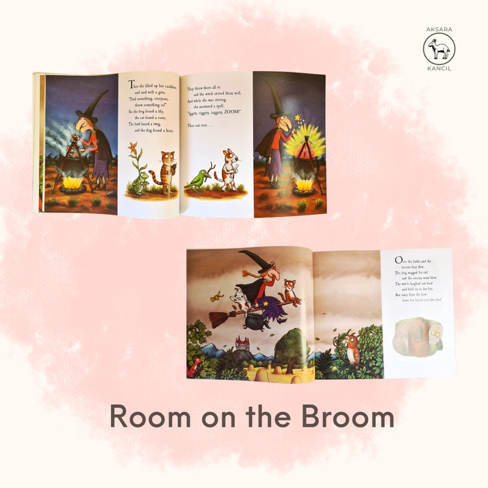 HOT SALE ROOM ON THE BROOM - JULIA DONALDSON & AXEL SCHEFFLER (PAPERBACK) TERLARIS