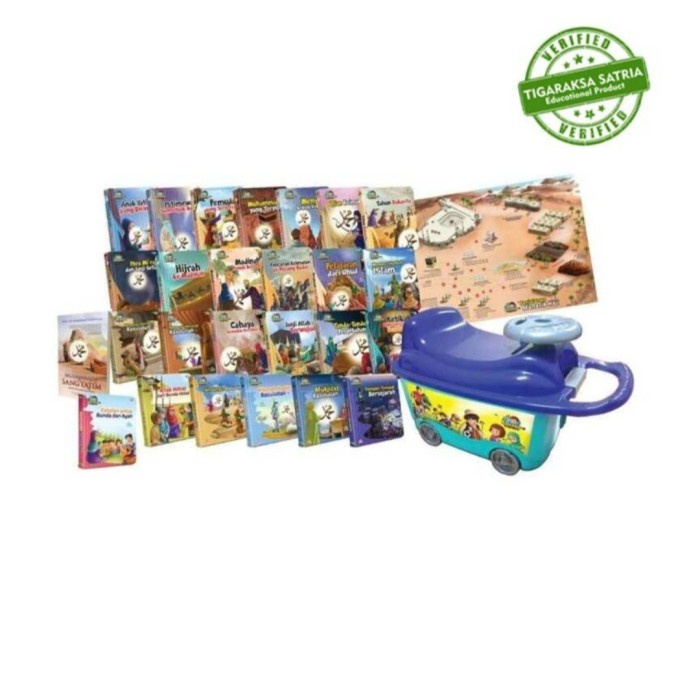 PROMO BUKU SIROH NABAWI ANAK CORDOBA MUHAMMAD IS MY HERO + KONTAINER TERLARIS