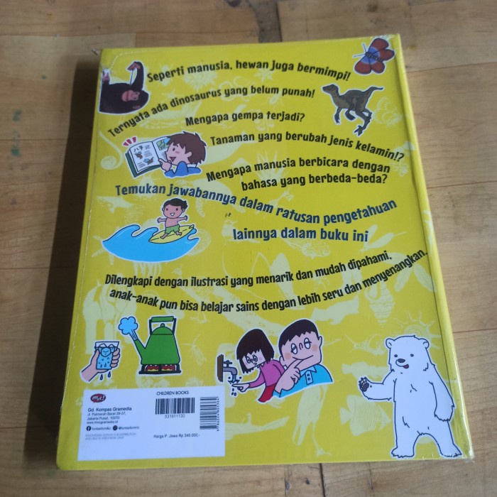 DISKON SPESIAL ENSIKLOPEDIA ANAK 365 KEAJAIBAN SAINS / KUMPULAN SAINS TERBAIK DUNIA TERBARU