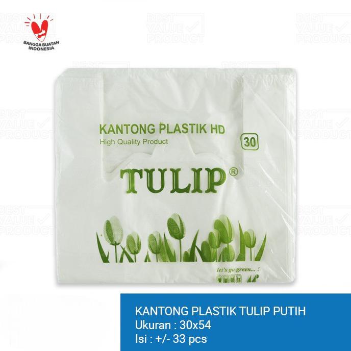 

(:(:(:(] Kantong Kresek 30 TULIP Hitam/Putih Kantong Plastik Go Green HD Online