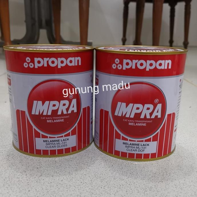 %$%$%$%$] MELAMIN IMPRA MEUBLE LACK ML 131 CLEAR GLOSS DOFF / 1 LITER PROPAN