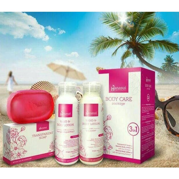 >*>*>*>*] Paket Hanasui - Body Care Hanasui 3in1