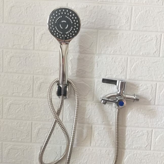 sower mandi 1set shower dengan kran cabang hand sower mandi 1 set