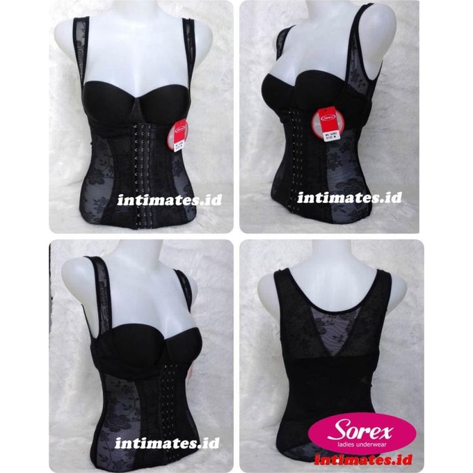 Longtorso Sorex (Korset Punggung) Motif Bunga