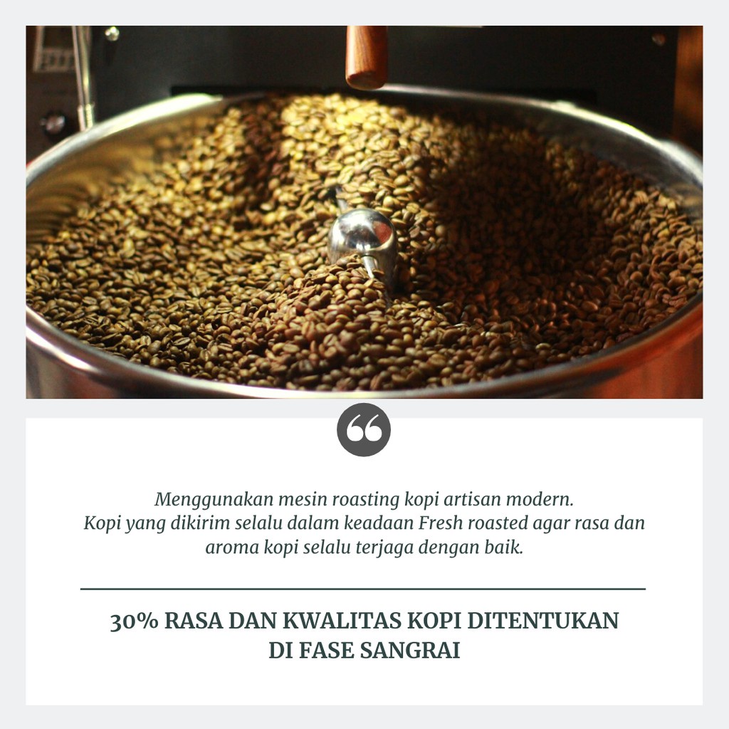 

Kopi hitam spesial nikmat arabika puntang process 500gr