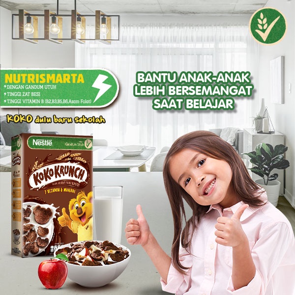 Nestle KOKO KRUNCH Sarapan Sereal Coklat 150 gr Image 5