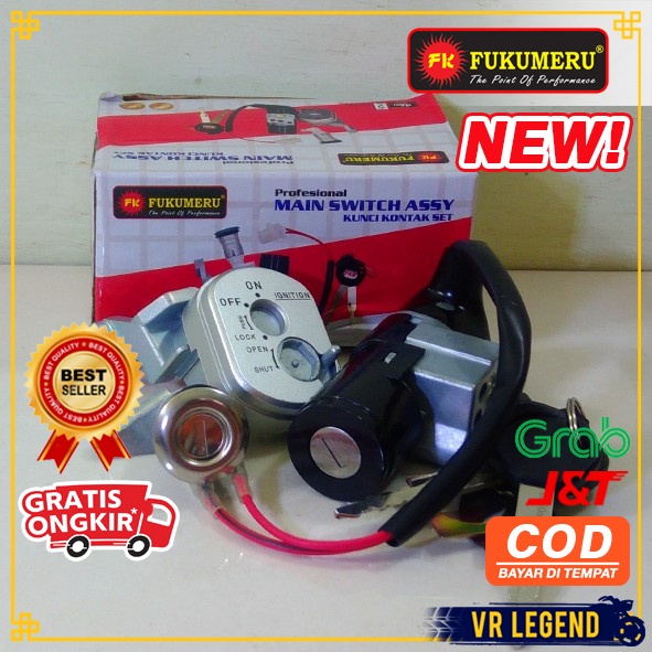 KUNCI KONTAK SWITCH KEY SET KEYSET ASSY SUPRA X 125 2007 2008 2009 2010 X BATMAN BETMEN MURAH BERKUA