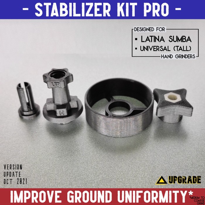 Stabilizer Set, Latina Sumba / Universal Manual Coffee Grinder Upgrade