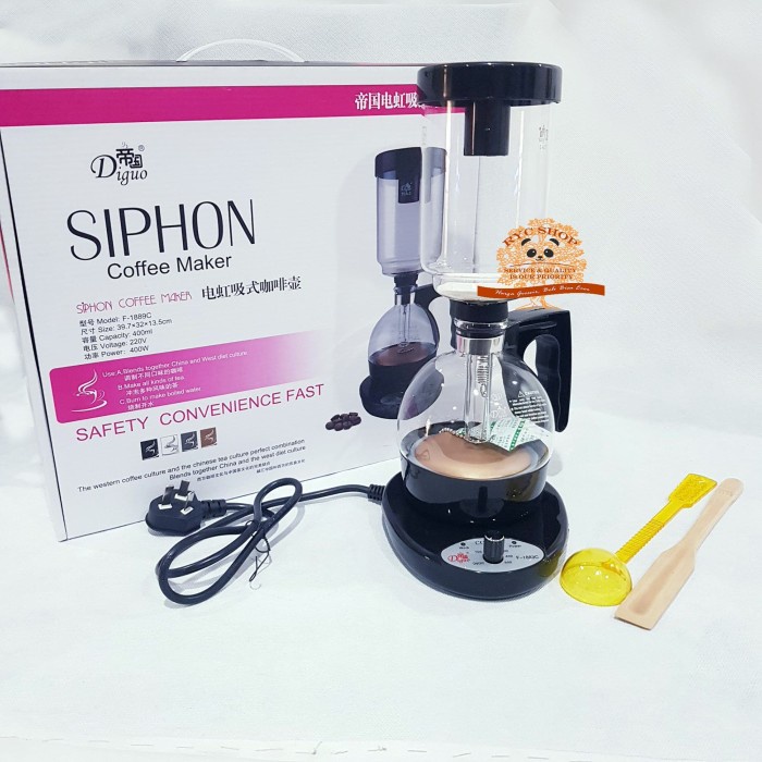 Coffee Syphon Listrik TCA 3 360ml 3cups / Electric Syphon Coffee Maker